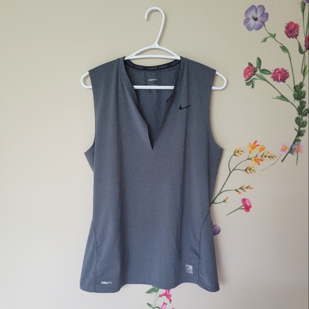 NIKE dri fit workout top, large